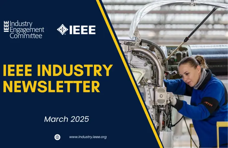 IEEE Industry Newsletter cover